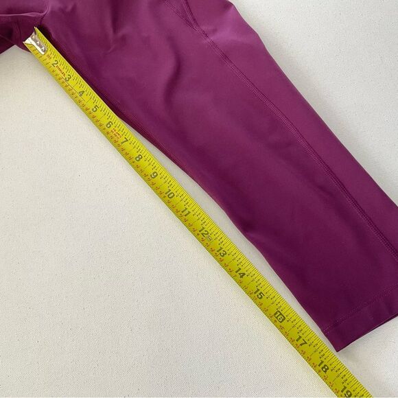 Girlfriend Collective Compressive High-Rise Capri Legging Women’s S Plum - Picture 10 of 10
